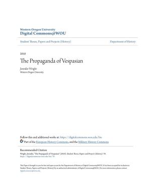 The Propaganda of Vespasian