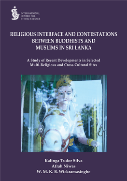 Religious Interface and Contestations Between Buddhists and Muslims in Sri Lanka