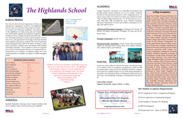 The Highlands School Provides Gender Specific Education on a Co-Ed Campus