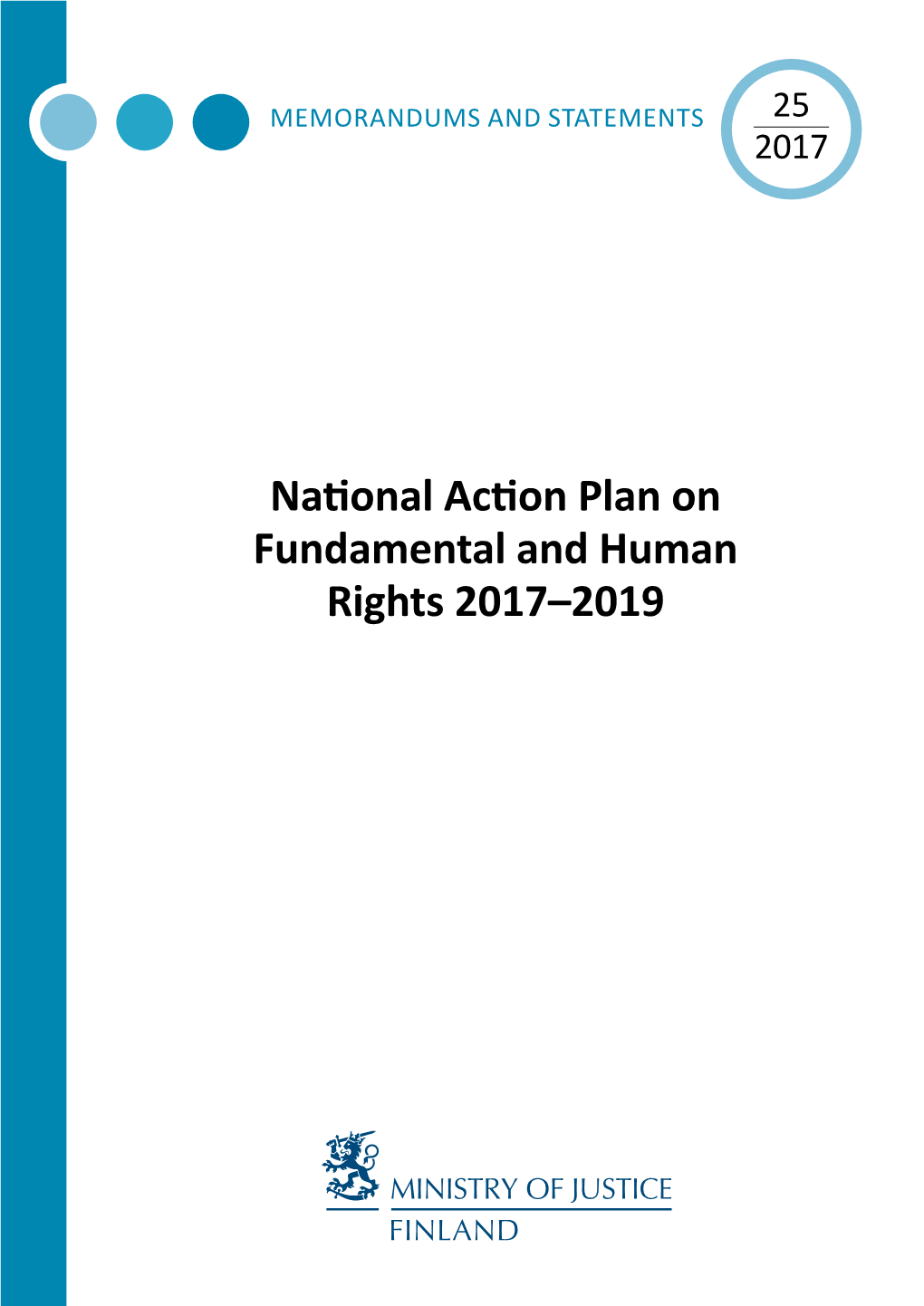 National Action Plan on Fundamental and Human Rights 2017–2019