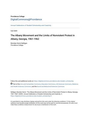 The Albany Movement and the Limits of Nonviolent Protest in Albany, Georgia, 1961-1962