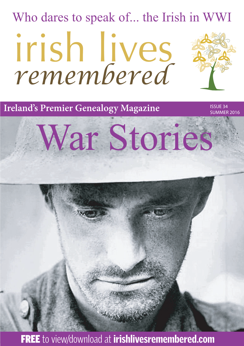 Who Dares to Speak Of... the Irish in WWI