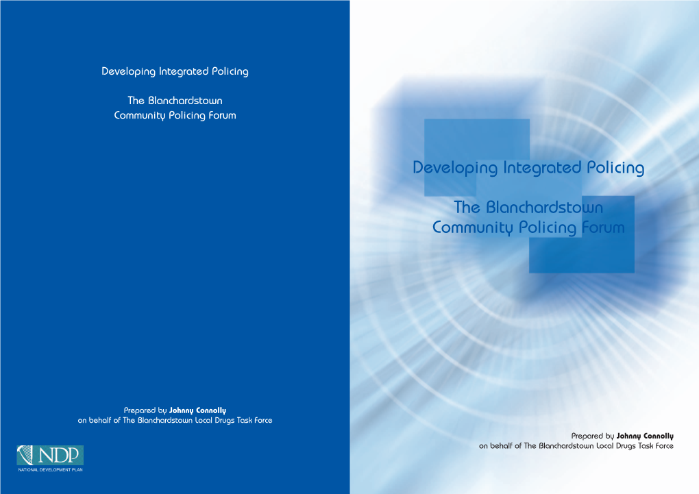 PDF (Developing Integrated Policing: the Blanchardstown Community