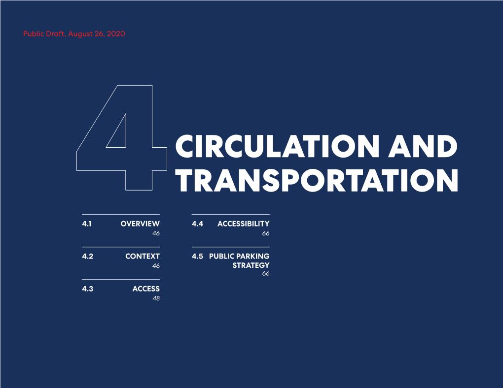 Circulation and Transportation