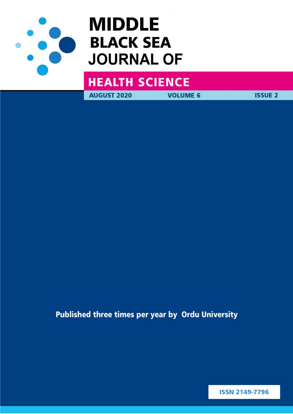 Middle Black Sea Journal of Health Science (Mbsjhs)