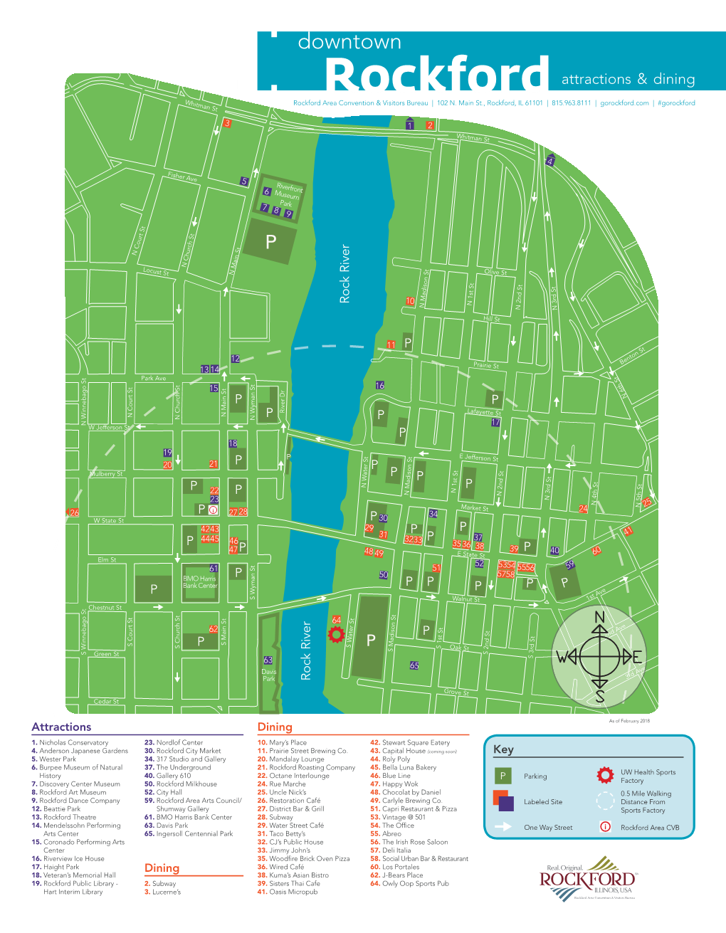 Downtown Rockford Map.Indd