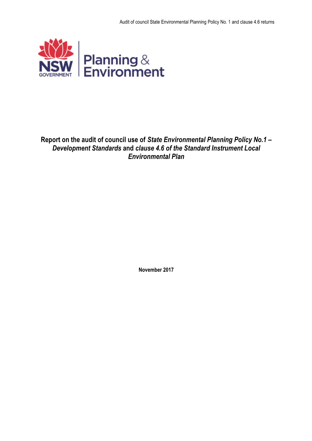 Development Standards and Clause 4.6 of the Standard Instrument Local Environmental Plan