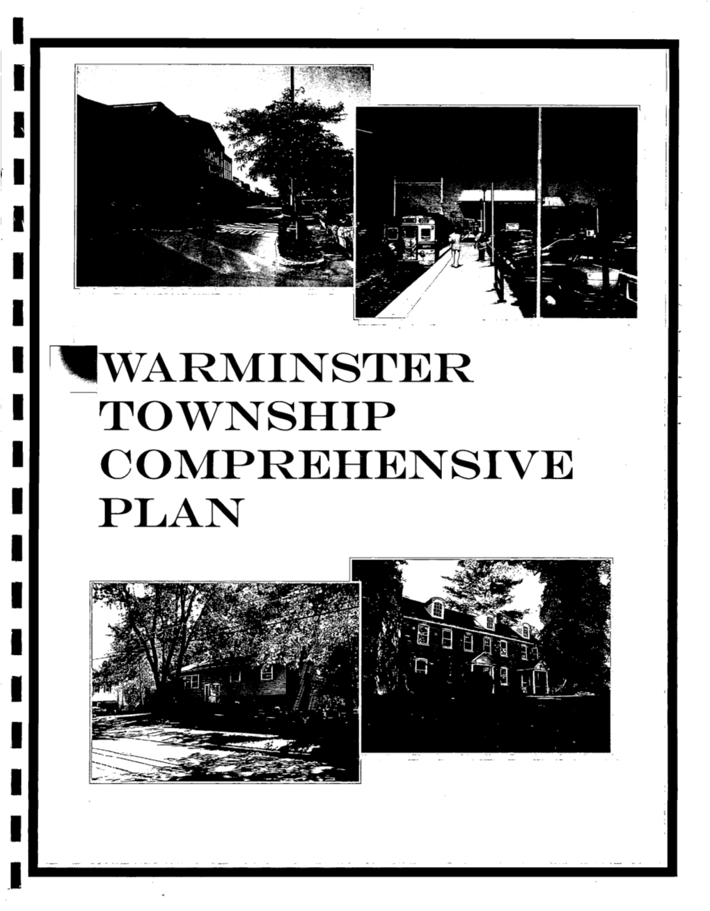Warminster Township Comprehensive Plan I I I I I I