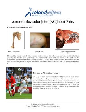 (AC Joint) Pain