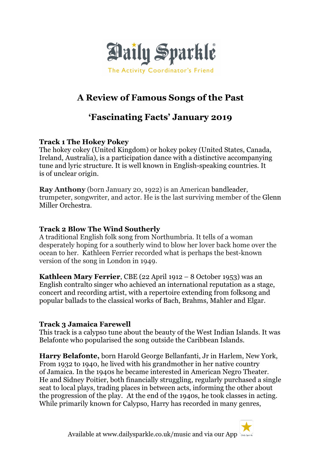 Fasc Facts January 2019