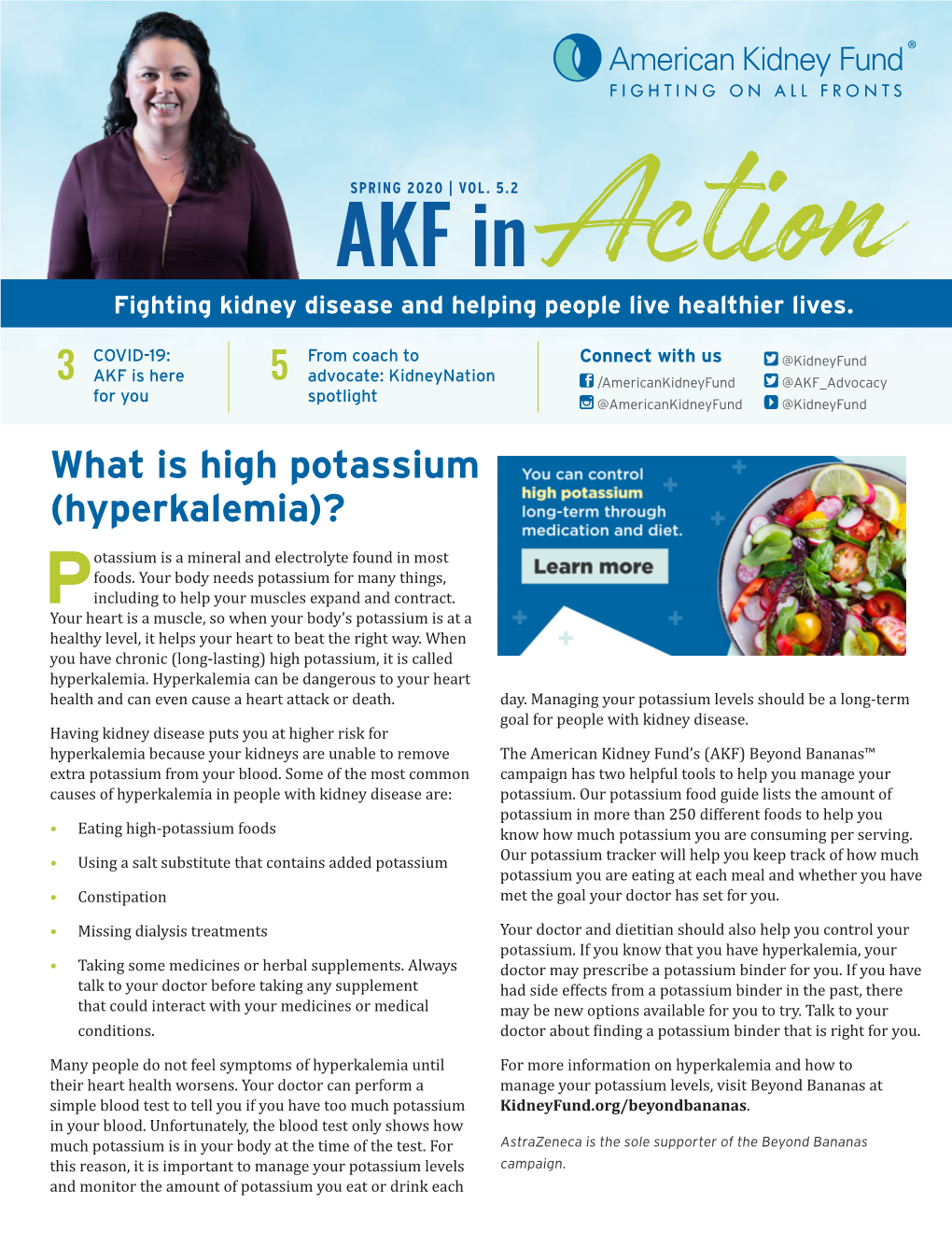 AKF in Fighting Kidney Disease and Helping Actionpeople Live Healthier Lives