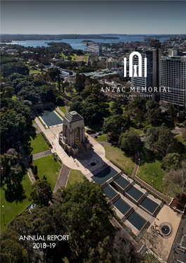 Anzac Memorial Annual Report 2018-19.Pdf