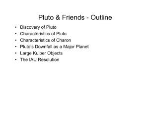 Pluto & Friends