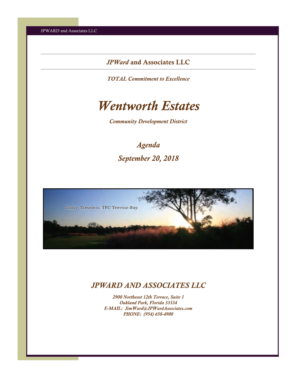 Wentworth Estates Community Development District