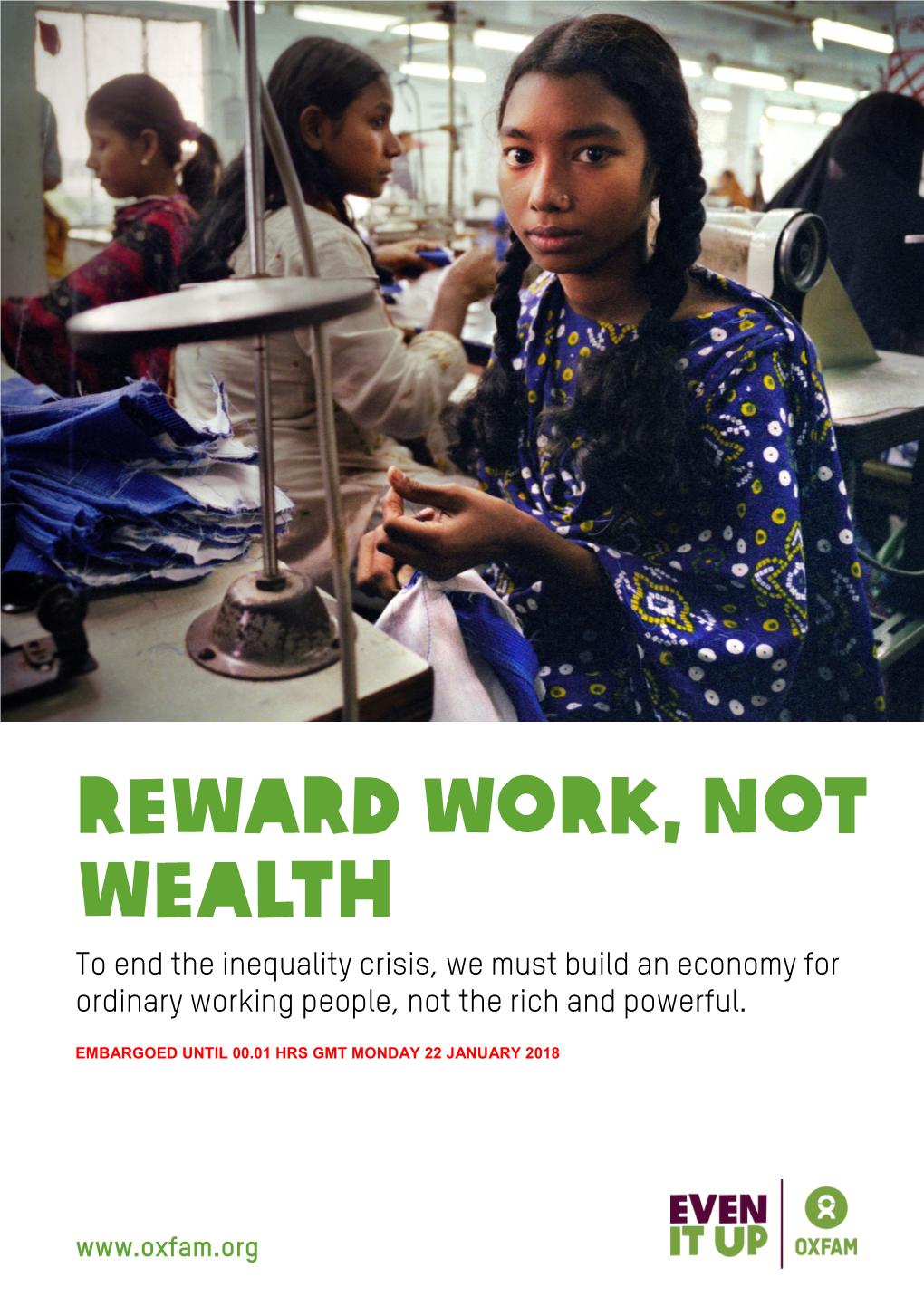 Reward Work, Not Wealth to End the Inequality Crisis, We Must Build an Economy for Ordinary Working People, Not the Rich and Powerful