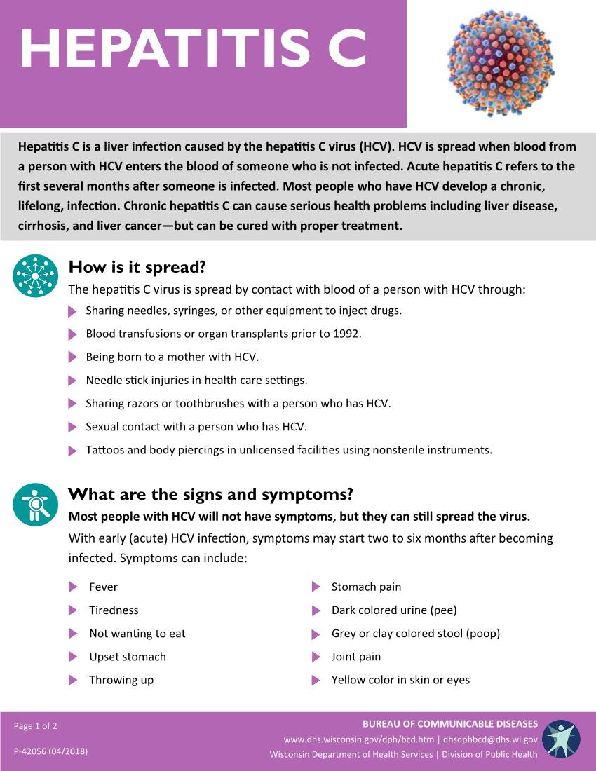 Hepatitis C Fact Sheet