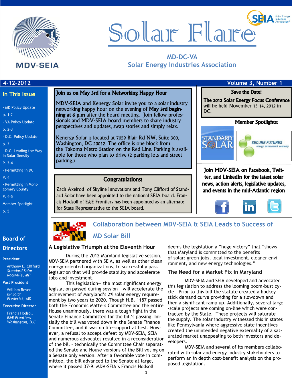 VA Solar Energy Industries Association