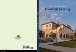 2013-2014 Graduate Academic Catalog