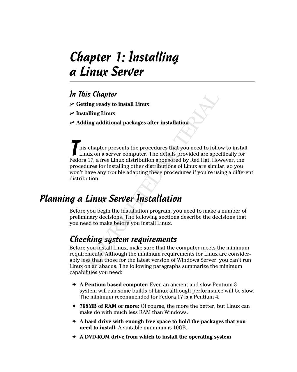 Virtual Consoles and the Installation Program