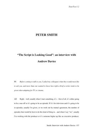 An Interview with Andrew Davies