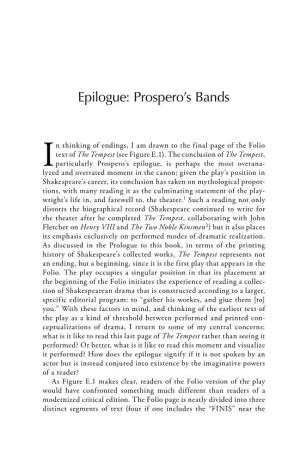 Epilogue: Prospero's Bands