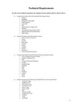 Justification for the Purchase of Access Data FTK 2