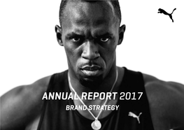 Annual Report 2017 Brand Strategy Company Overview | Brand
