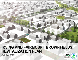 Irving and Fairmount Brownfields Revitalization Plan