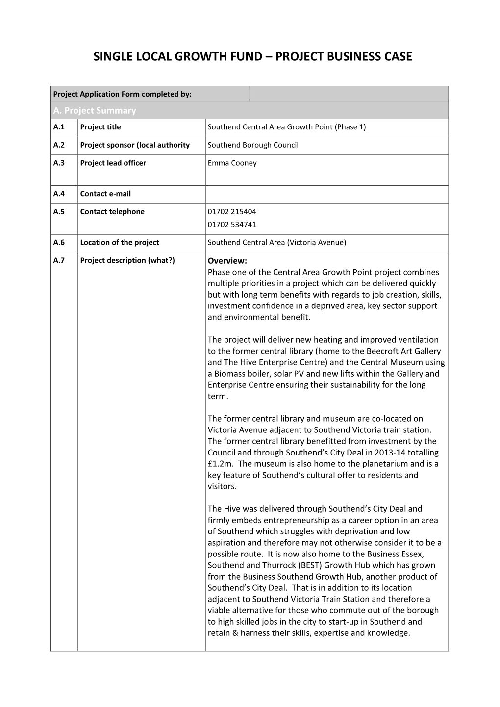 Investment Fund Application Form