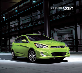 2012 Hyundai ACCENT Information Provided By