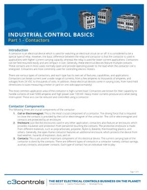 Introduction Contactor Components