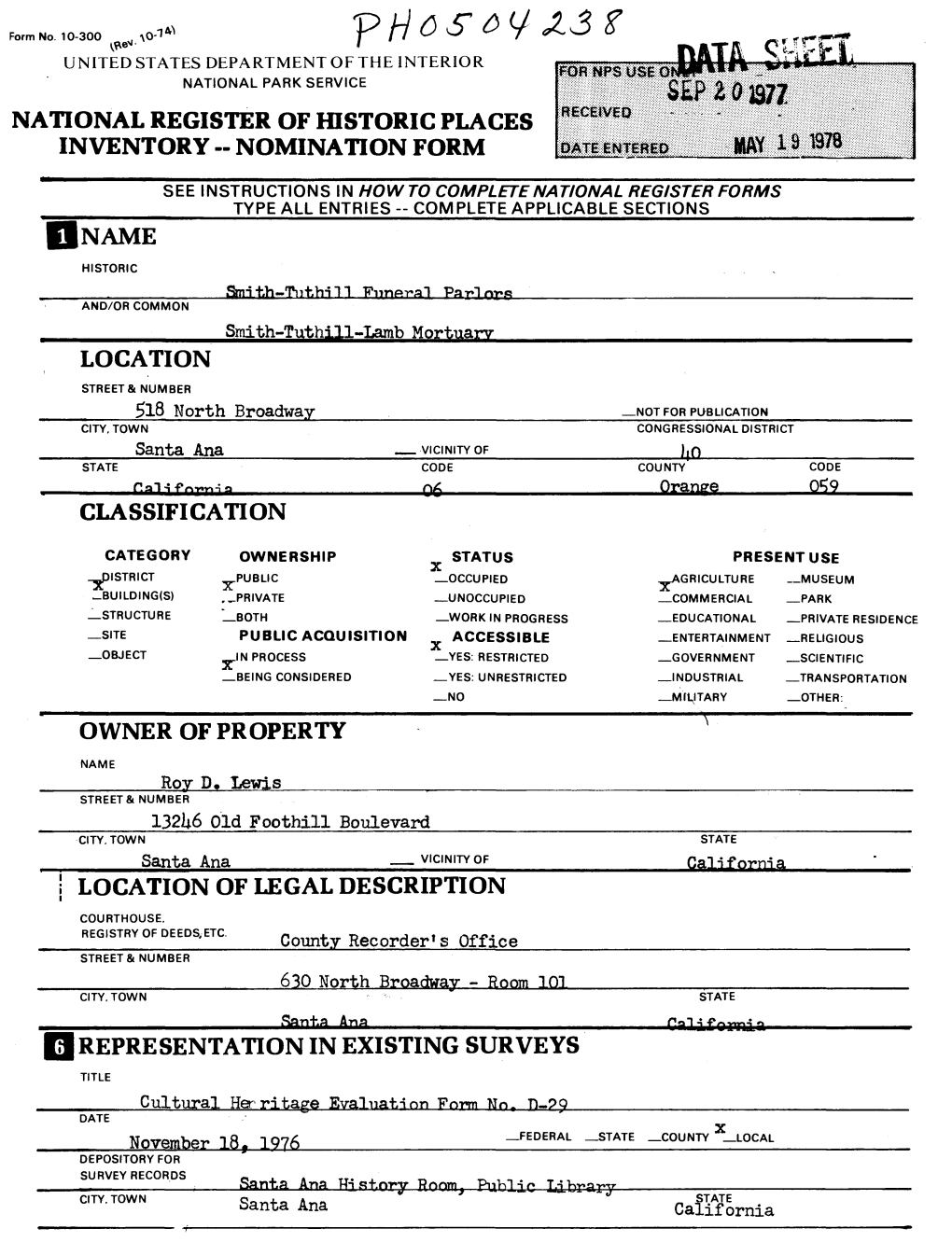 Nomination Form