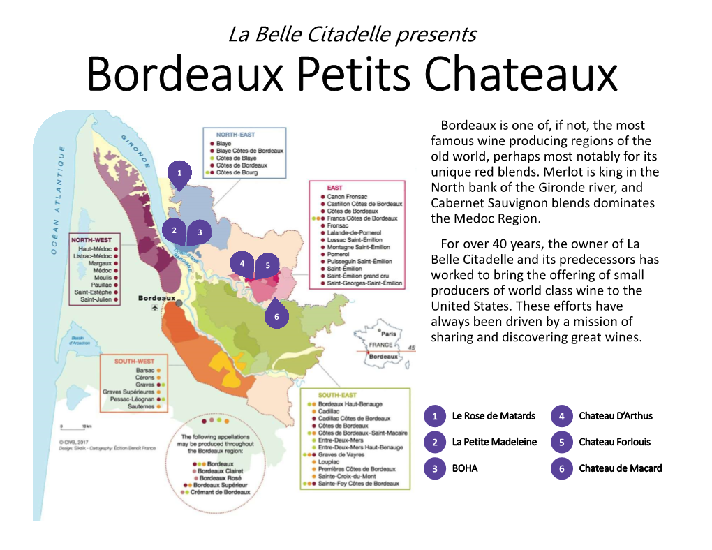 Bordeaux Petits Chateaux