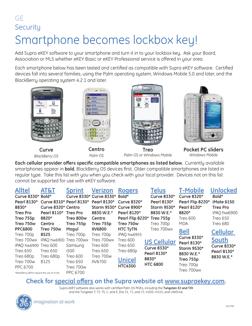 Smartphone Becomes Lockbox Key! Add Supra Ekey Software to Your Smartphone and Turn It in to Your Lockbox Key