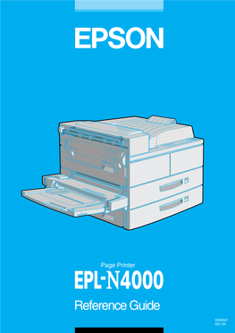 Epson Epl-4000