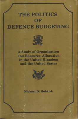 The Politics of Defence Budgeting