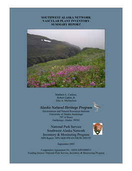 Southwest Alaska Network, Vascular Plant Inventory, Summary Report