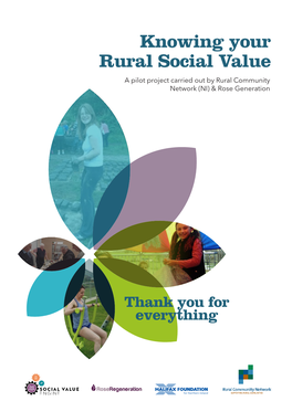 Knowing Your Rural Social Value