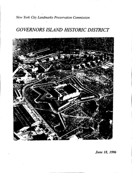 Governors Island Historic District