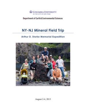 NY-NJ Mineral Field Trip
