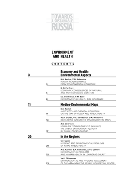 35, Environment and Health