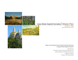 Iowa State Capitol Complex Master Plan I