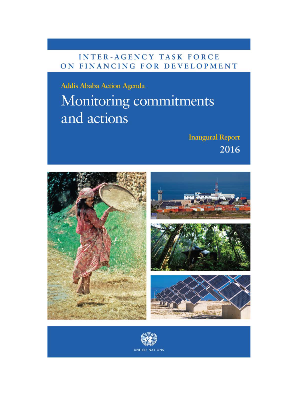 Addis Ababa Action Agenda — Monitoring Commitments and Actions