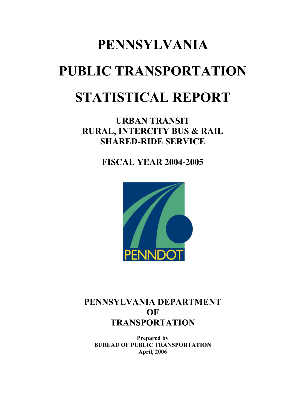 Pennsylvania Public Transportation Statistical