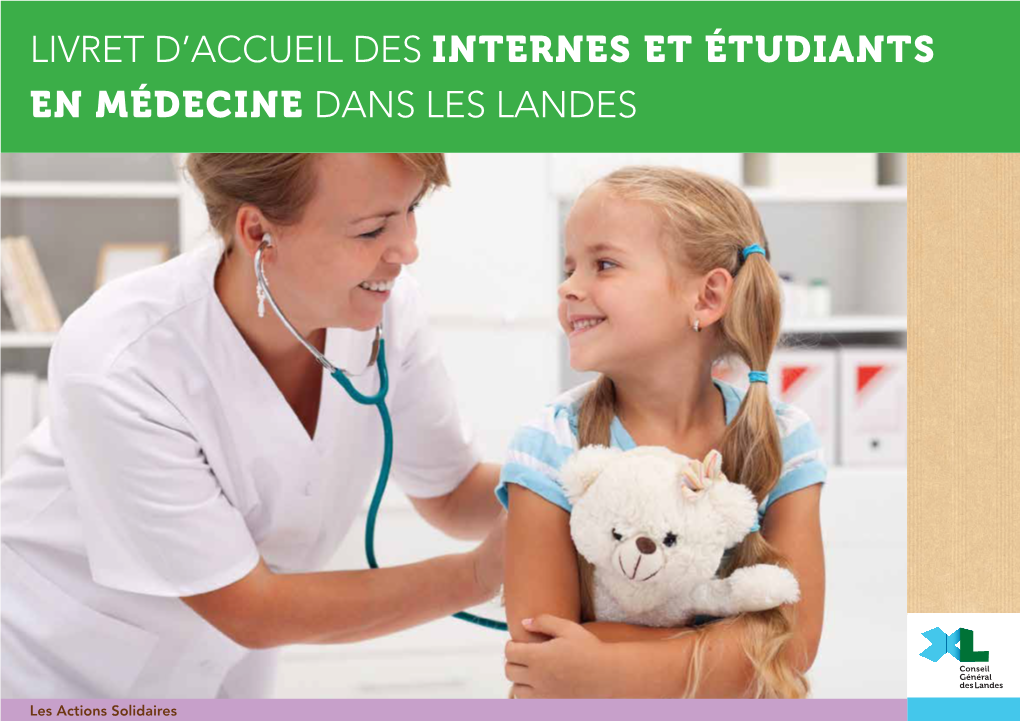 Livret D'accueil Des Internes Et Étudiants En Médecine Dans Les