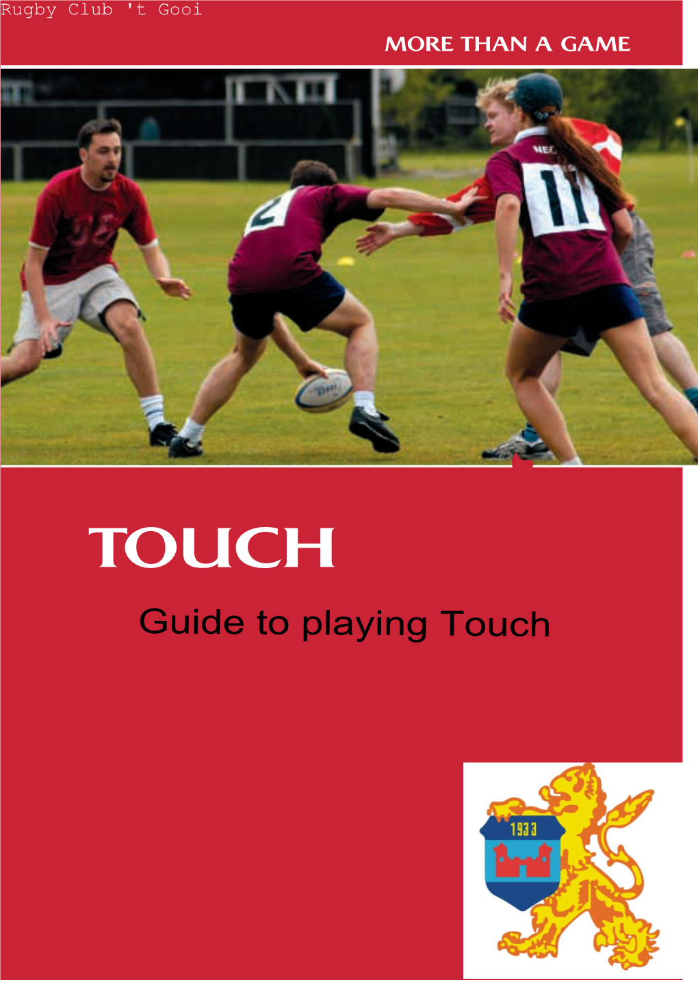 Touch Rugby Booklet