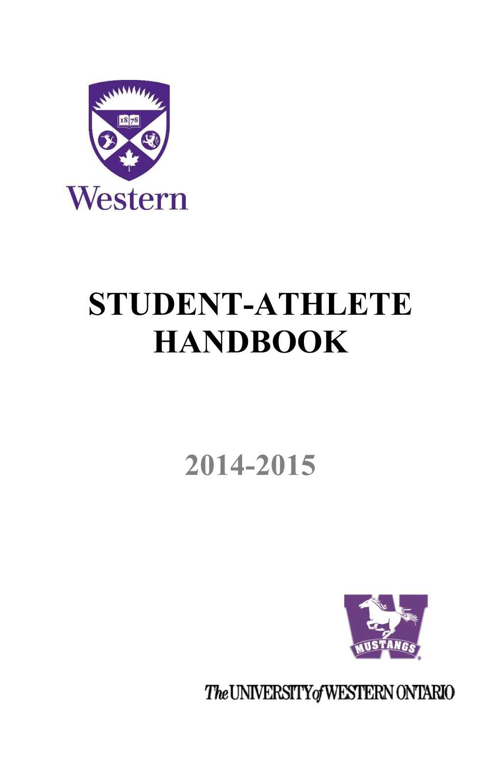 Student Athlete Handbook