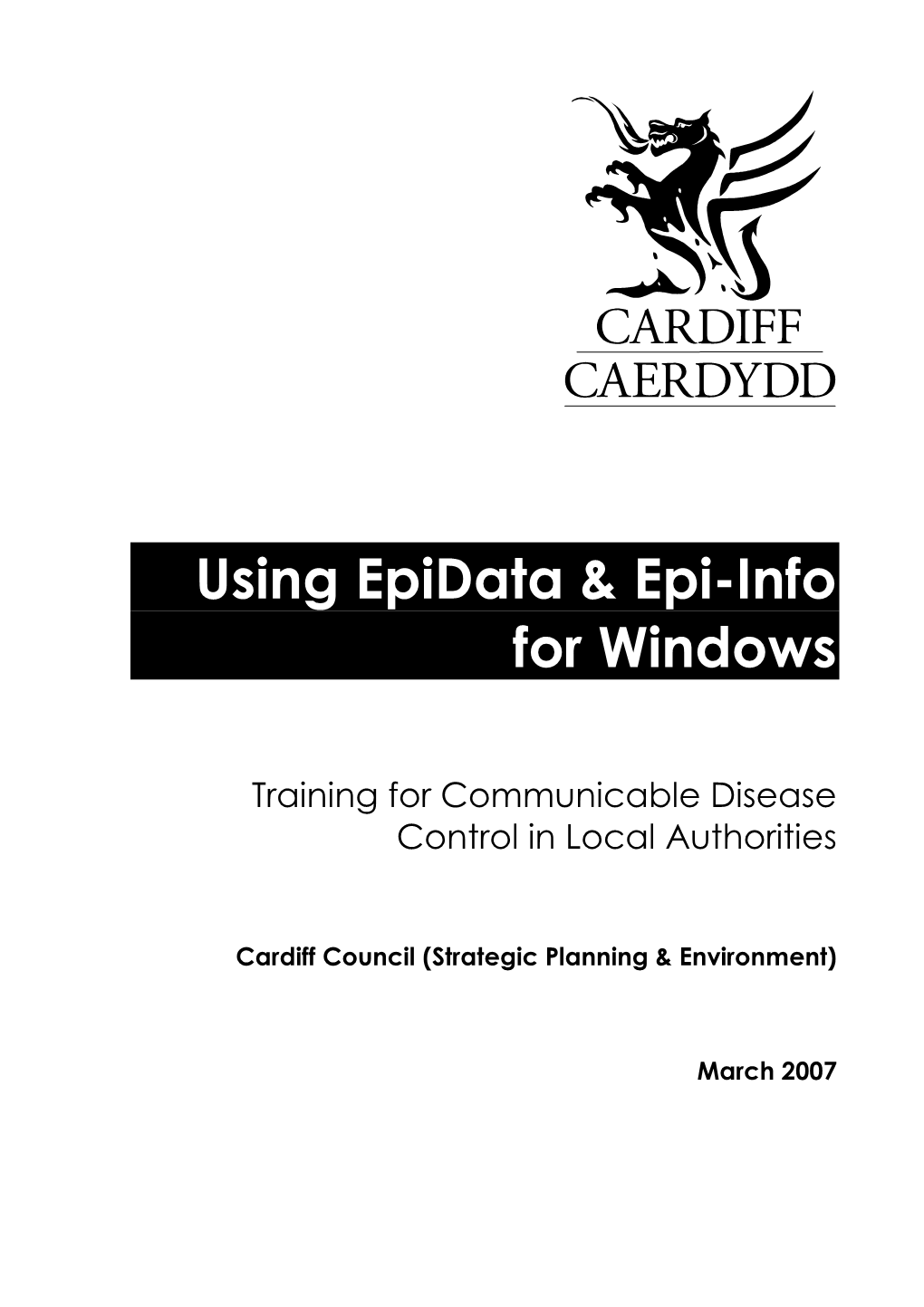 Using Epidata & Epi Info for Windows