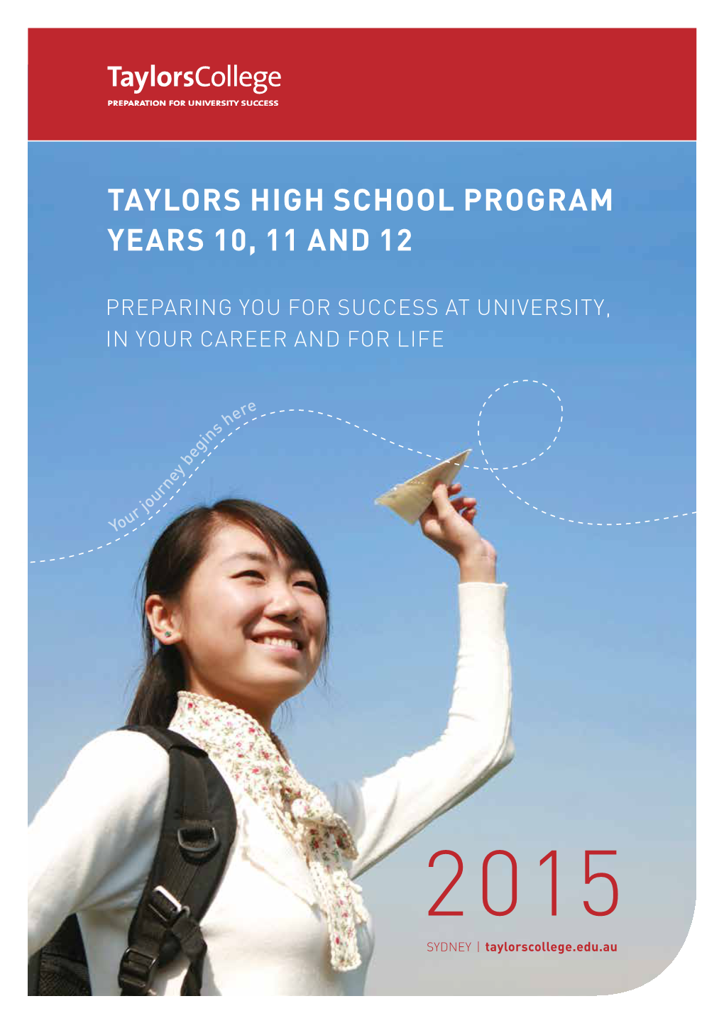 Taylors High School Program Years 10, 11 and 12