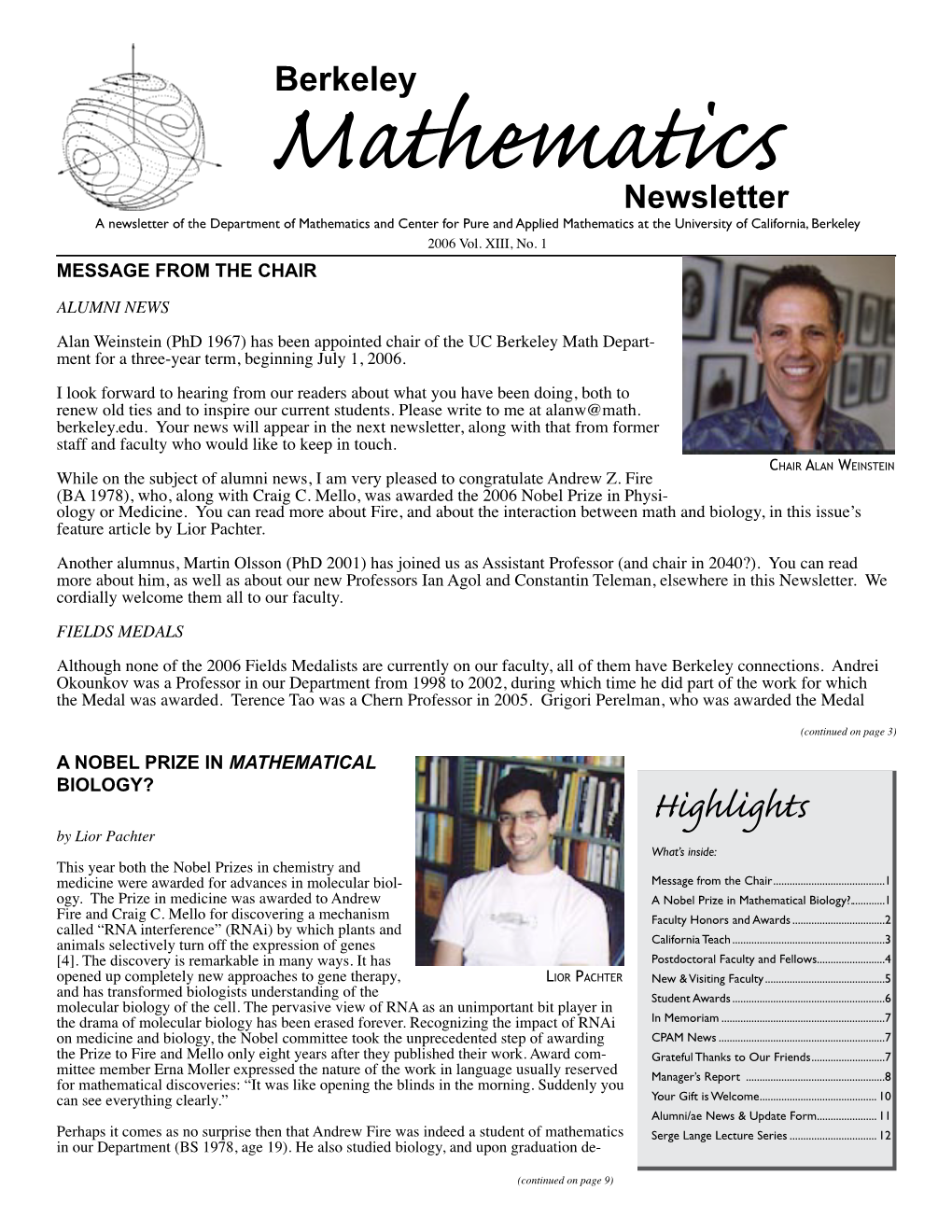 Fall 2006 Issue